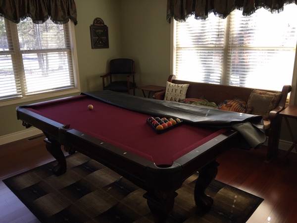 Solo Springfield Brunswick Contender Pool Table 38