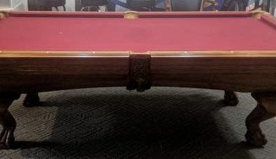 Legacy 8' Slate Pool Table and Accessories