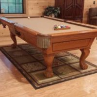 8ft Fischer Pool Table