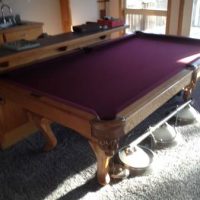 Golden West Billiards Custom Made Pool Table