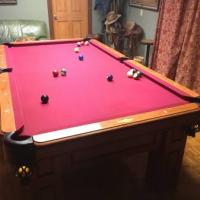 C L Bailey Pool table
